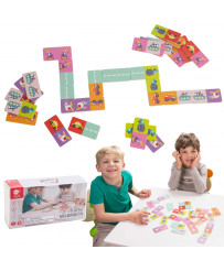 CLASSIC WORLD Domino bērniem Puzzle Transport Game