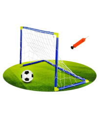 WOOPIE Football goal with football and Football Sport pump