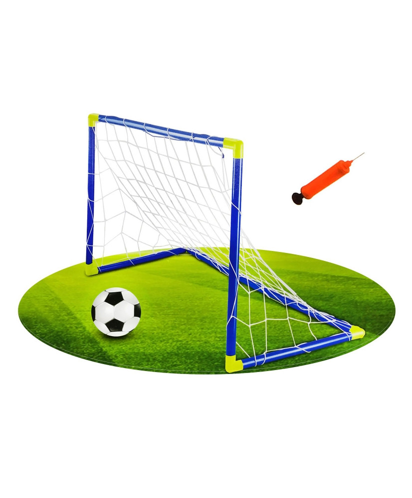 WOOPIE Football goal with football and Football Sport pump