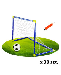 WOOPIE Football goal with ball and pump Football Sport 30 PCS.