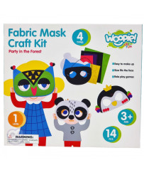 WOOPIE ART & FUN Creative Felcian Masks Set. Do it yourself 4 pcs.