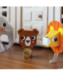 WOOPIE ART&FUN Zestaw Kreatywny Origami 3D Zrób to Sam 10 Zwierzaków