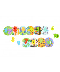 TOOKY TOY Educational Puzzle Montessori Puzzle Learning Counting