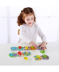 TOOKY TOY Educational Puzzle Montessori Puzzle Learning Counting