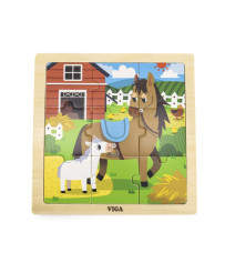 VIGA Handy Wooden Horse...