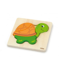 VIGA Baby Turtle's first wooden puzzle