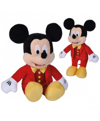 SIMBA DISNEY Maskotka Myszka Mickey w połyskującym czerwonym smokingu 25cm