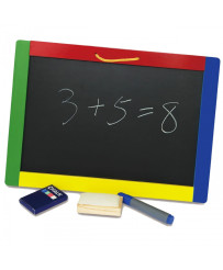 Wooden Double-Sided Magnetic Chalk Board Viga Accessories