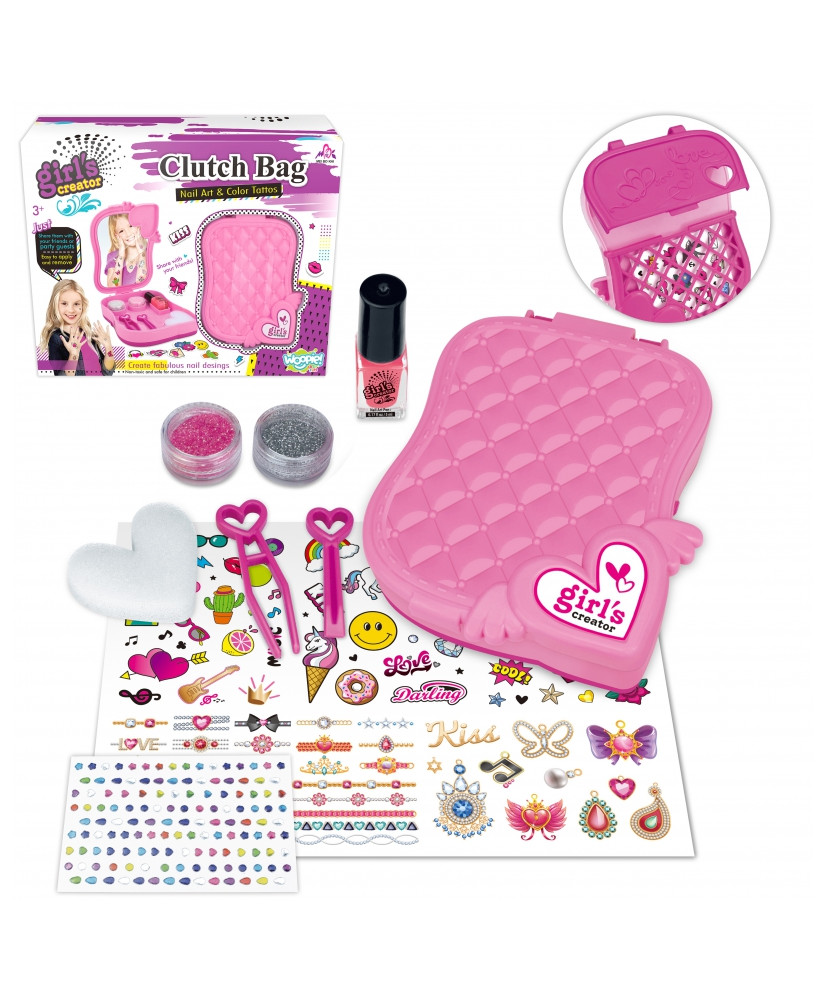 WOOPIE ART&FUN Painting Set, Makeup Studio, Tattoo Dressing Table for Children