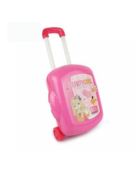 WOOPIE Portable Dressing Table for Girls 2in1 Beauty Salon Suitcase 17 pcs.