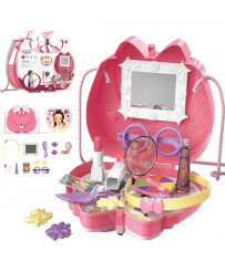 WOOPIE Portable Dressing Table Beauty Salon 2in1 Handbag for Girls 16 pcs.