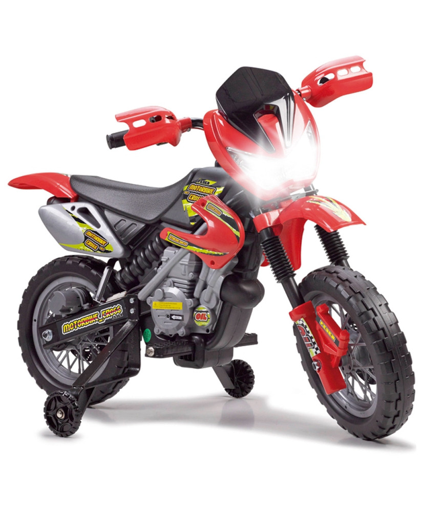 Feber Motocikls Cross ar 6V akumulatoru bērniem