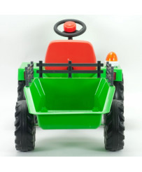 INJUSA Traktor Na akumulators Basic 6V + Przyczepka