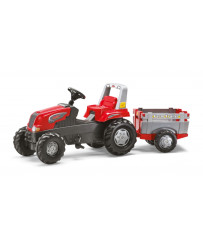Rolly Toys Traktor na Pedały Przyczepa Junior no 3-8 latiem līdz 50 kg