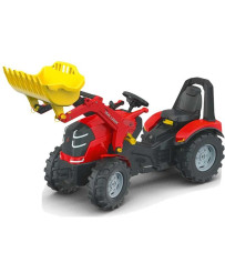 Rolly Toys Traktor na Pedały X-Track z Łyżką Ciche Koła PREMIUM 3-10 lati