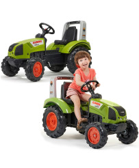 FALK Claas traktors Zaļš uz pedāliem ar klaušu 3 gadus