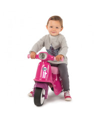 Smoby Rozā skuteris Riding Silent Wheels Pink Scooter