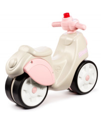 Falk Ride-On Scooter Strada Retro meitenēm, klusas riepas, no 1 gada vecuma