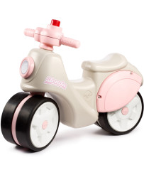 Falk Ride-On Scooter Strada Retro meitenēm, klusas riepas, no 1 gada vecuma