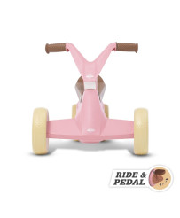 BERG GO2 Gokart Ride On Bike 2in1 Retro Pink