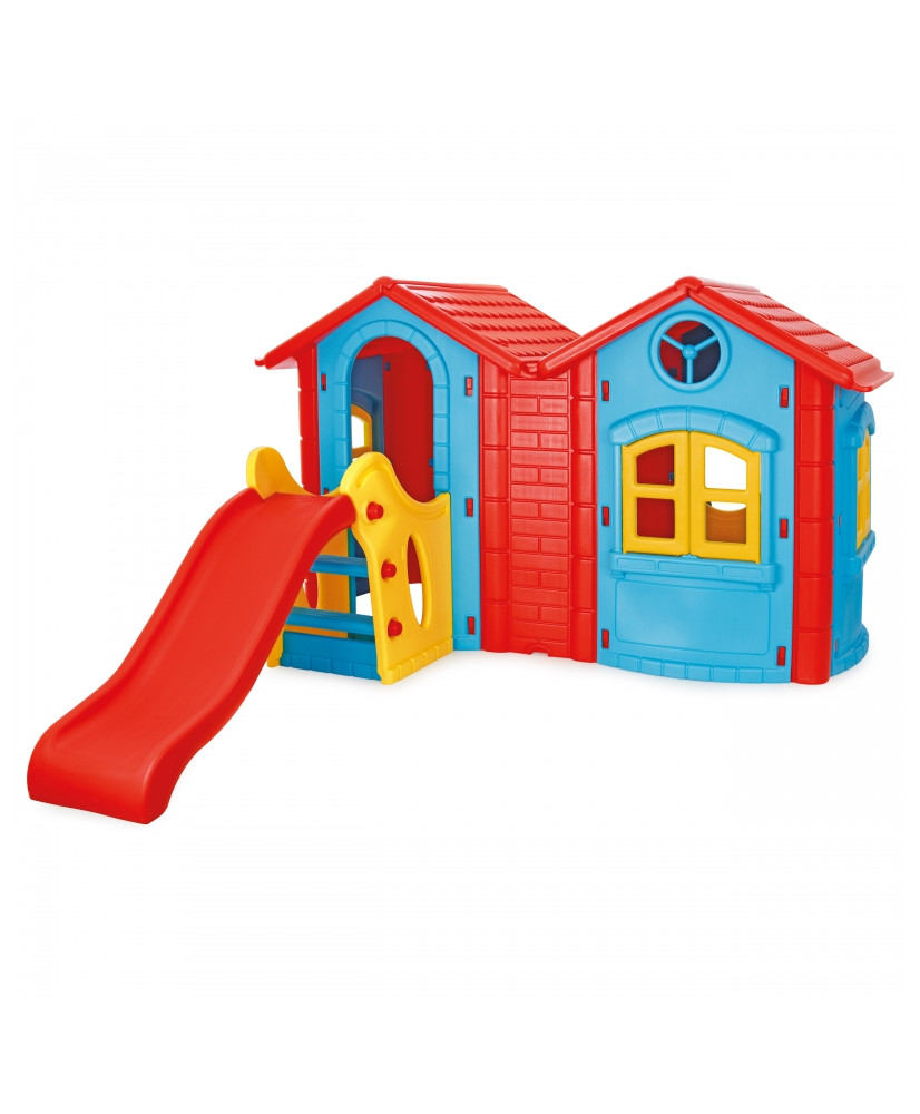 WOOPIE Playground House with Slide 123 cm
