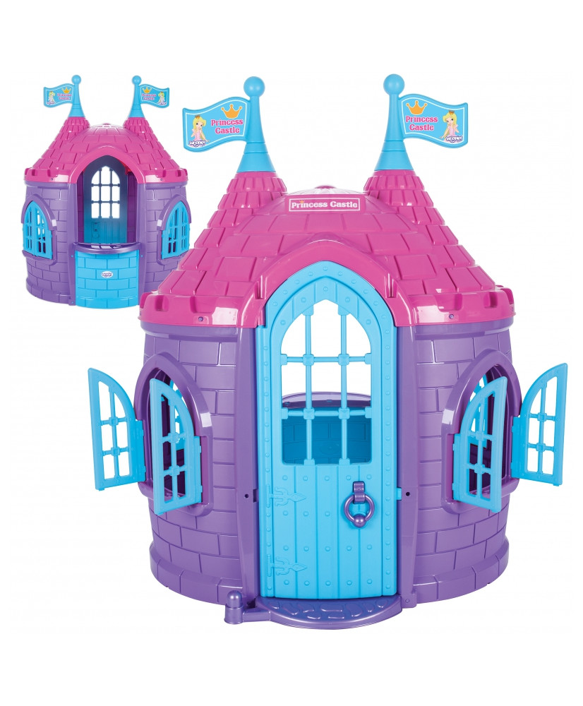 WOOPIIE Garden House Castle for the princess and Knight purple