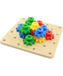 Koła Zębate Zbuduj Własny Mechanizm Tablica Masterkidz Montessori