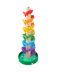 Tooky Toy Stūrveida kokvilnas tornis bērniem
