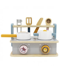 Wooden Folding Stove and Grill Viga Toys