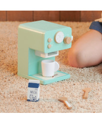 CLASSIC WORLD Wooden Coffee Maker Set for Children 7 el.