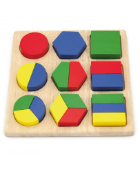 Wooden puzzle Viga Patterns...