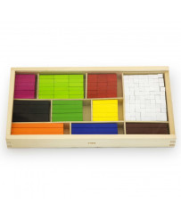 Drewniane Patyczki Edukacyjne Matematiczne do Nauki Liczenia Viga Toys Montessori