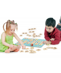 Spēle Memo Letters Alfabēta mācīšanās Viga Montessori