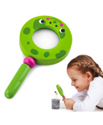 Viga Wooden Magnifying Glass for Children Frog