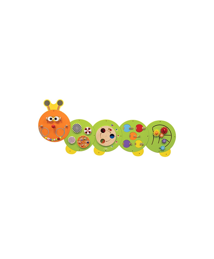 VIGA Wooden Board Caterpillar FSC Montessori Certificate