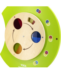 VIGA Wooden Board Caterpillar FSC Montessori Certificate