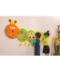 VIGA Wooden Board Caterpillar FSC Montessori Certificate