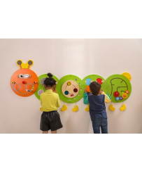 VIGA Wooden Board Caterpillar FSC Montessori Certificate