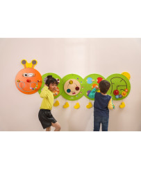 VIGA Wooden Board Caterpillar FSC Montessori Certificate