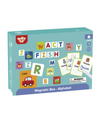 TOOKY TOY Puzzle Montessori Alphabet Puzzle for Children Learning Letters and Writing 151 pcs.