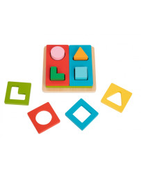 TOOKY TOY Montesori formas un krāsas FSC puzle