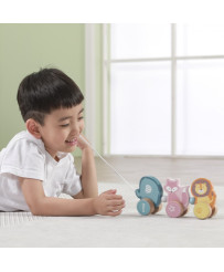 Drewniana zabawka zwierzątka do ciągnięcia Viga Toys Montessori