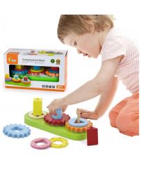 Viga Wooden Educational Sorter for Shapes, Colors and Patterns