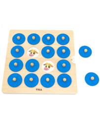 Viga Memory Memory Game Guess the Pictures 10 Montessori Cards
