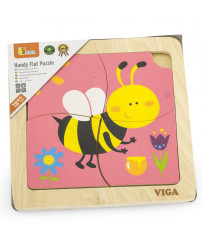 VIGA Handy Wooden Bee Puzzle