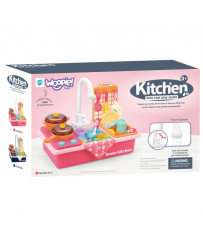 WOOPIE 2in1 Kitchen Sink for Children Pink