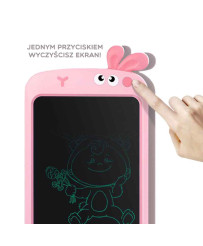 WOOPIE Tablet Graficzny 8.5" Dino dla Dzieci do Rysowania Znikopis + Rysik