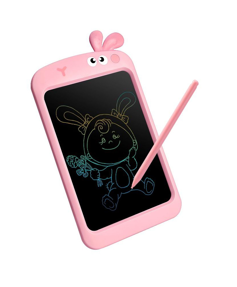 WOOPIE Tablet Graficzny 10,5 collu Świnka dla Dzieci do Rysowania Znikopis + Rysik
