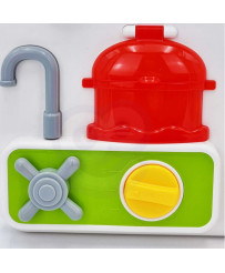 WOOPIE Manipulative Board Kitchen Clock with Sound and Light Effects Montessori