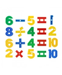 WOOPIE matemātiskā mīklu spēle Konstrukcijas bloki + Raksti 148 gab.